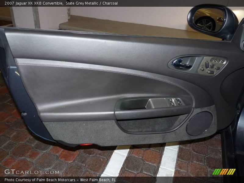 Slate Grey Metallic / Charcoal 2007 Jaguar XK XK8 Convertible