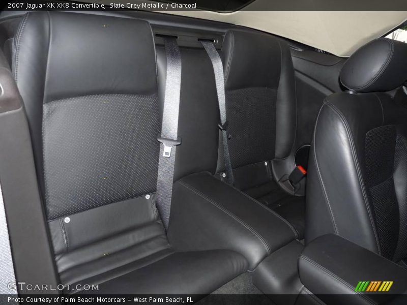 Slate Grey Metallic / Charcoal 2007 Jaguar XK XK8 Convertible