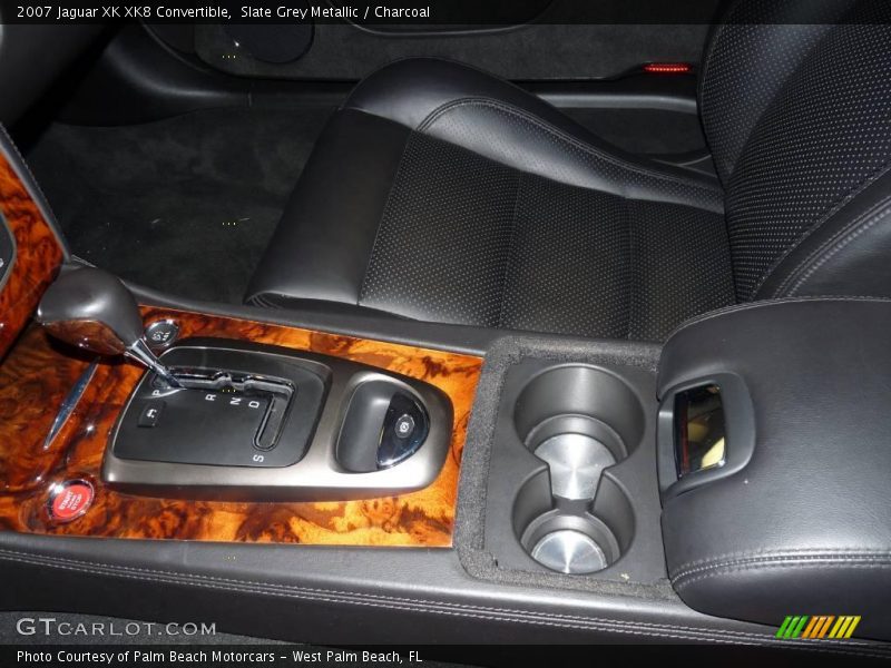 Slate Grey Metallic / Charcoal 2007 Jaguar XK XK8 Convertible