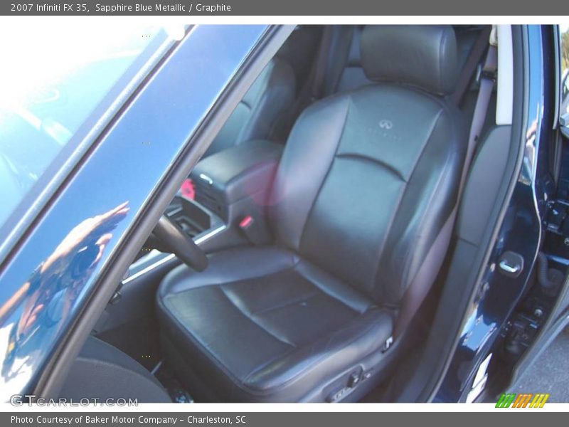 Sapphire Blue Metallic / Graphite 2007 Infiniti FX 35