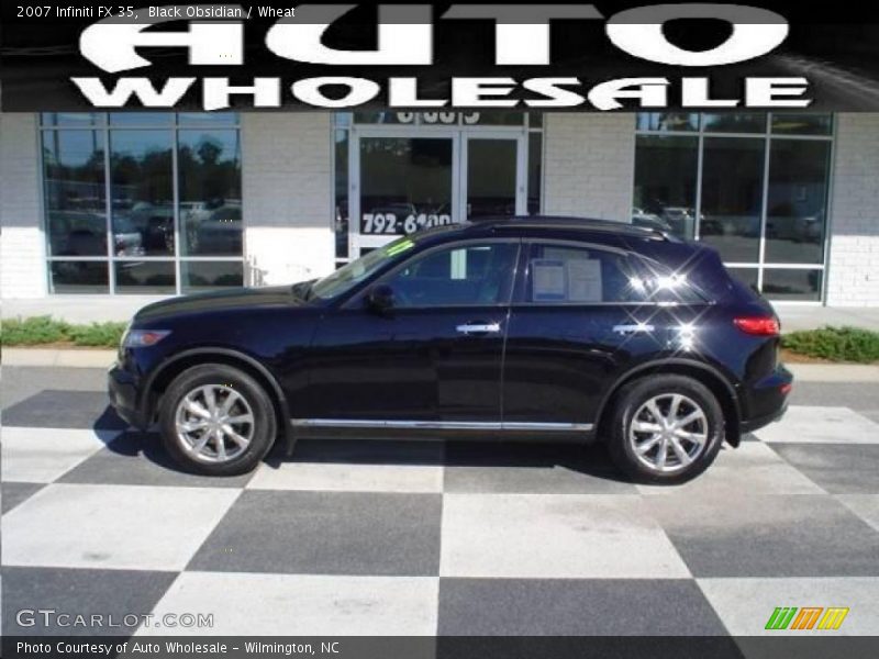 Black Obsidian / Wheat 2007 Infiniti FX 35