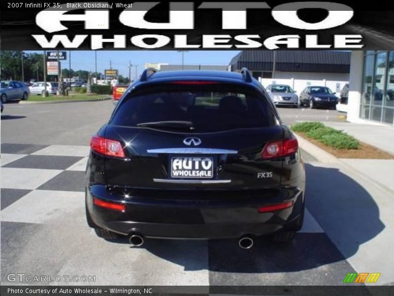 Black Obsidian / Wheat 2007 Infiniti FX 35
