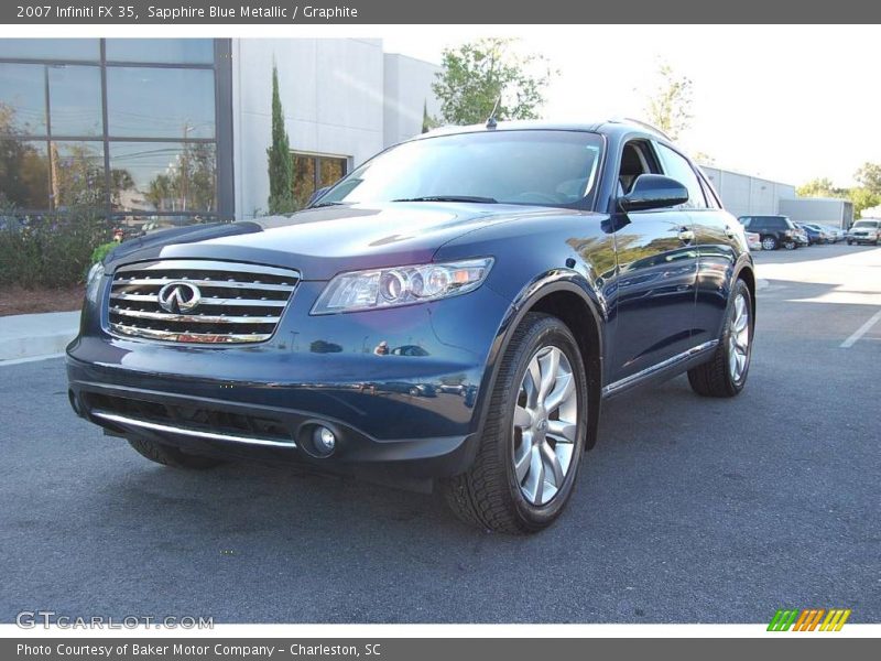 Sapphire Blue Metallic / Graphite 2007 Infiniti FX 35