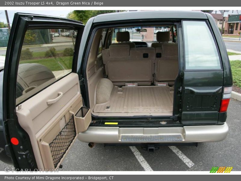 Dragon Green Mica / Beige 2002 Isuzu Trooper LS 4x4