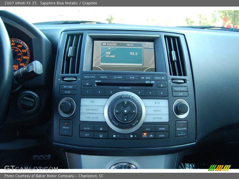 Sapphire Blue Metallic / Graphite 2007 Infiniti FX 35