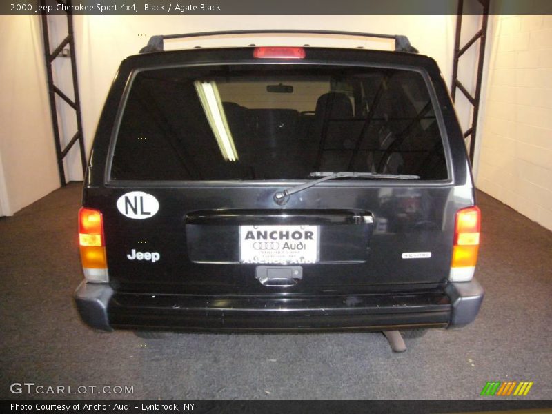 Black / Agate Black 2000 Jeep Cherokee Sport 4x4