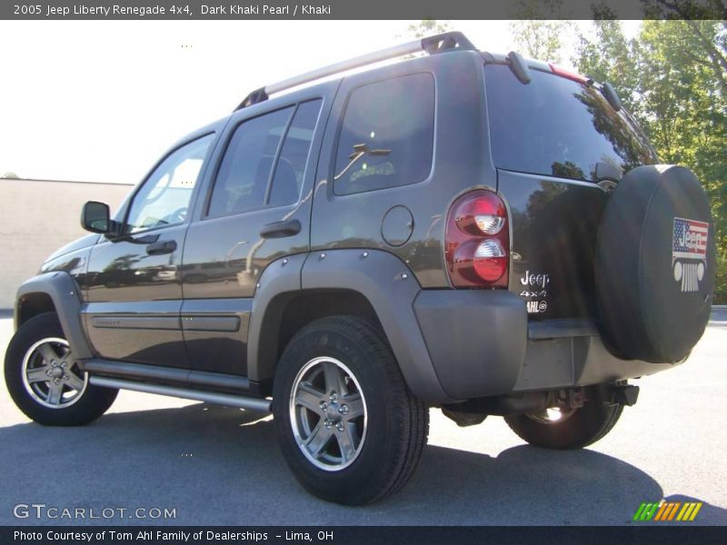 Dark Khaki Pearl / Khaki 2005 Jeep Liberty Renegade 4x4