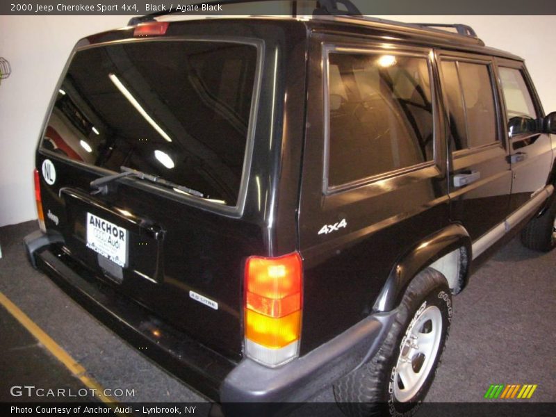 Black / Agate Black 2000 Jeep Cherokee Sport 4x4