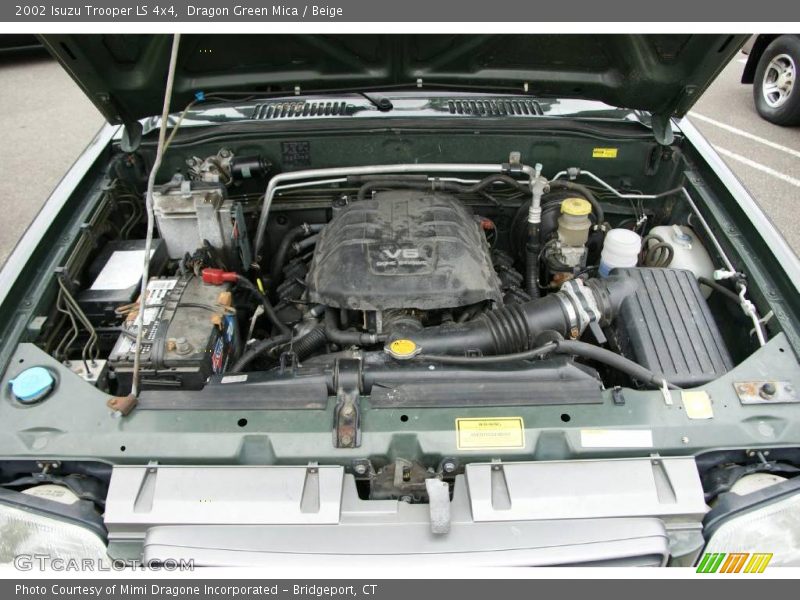Dragon Green Mica / Beige 2002 Isuzu Trooper LS 4x4