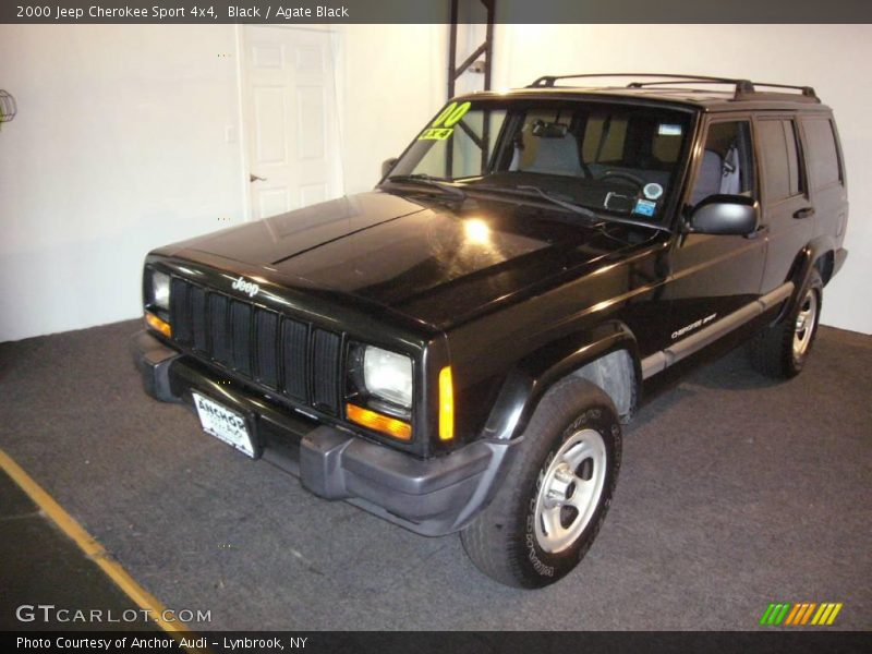 Black / Agate Black 2000 Jeep Cherokee Sport 4x4