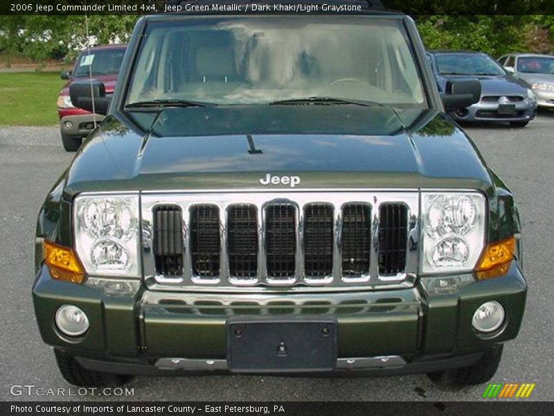 Jeep Green Metallic / Dark Khaki/Light Graystone 2006 Jeep Commander Limited 4x4