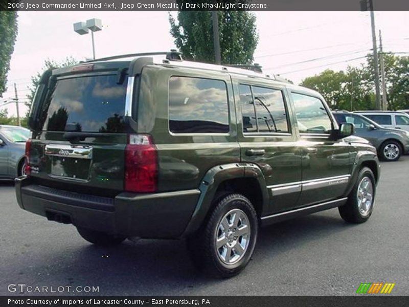 Jeep Green Metallic / Dark Khaki/Light Graystone 2006 Jeep Commander Limited 4x4