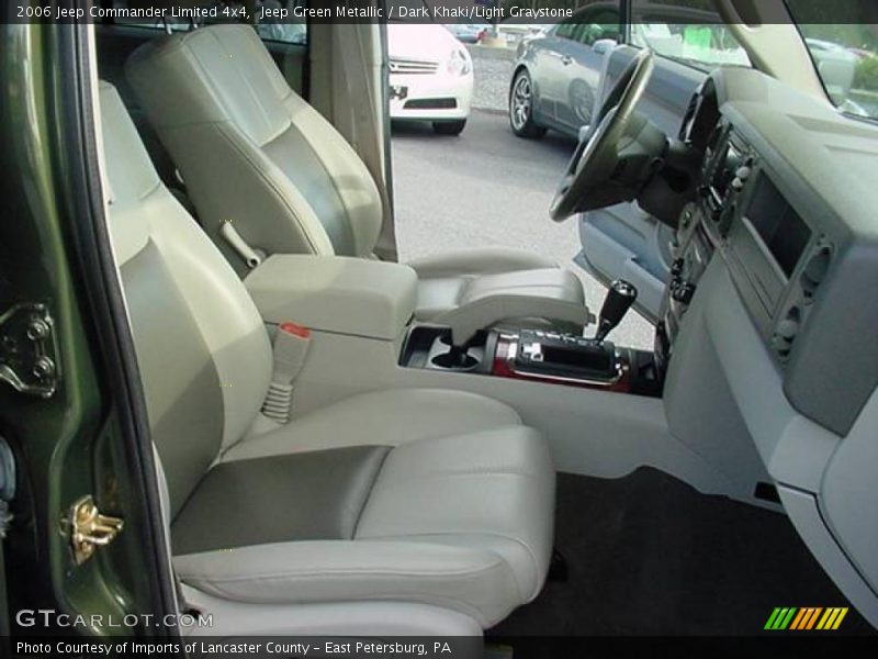 Jeep Green Metallic / Dark Khaki/Light Graystone 2006 Jeep Commander Limited 4x4