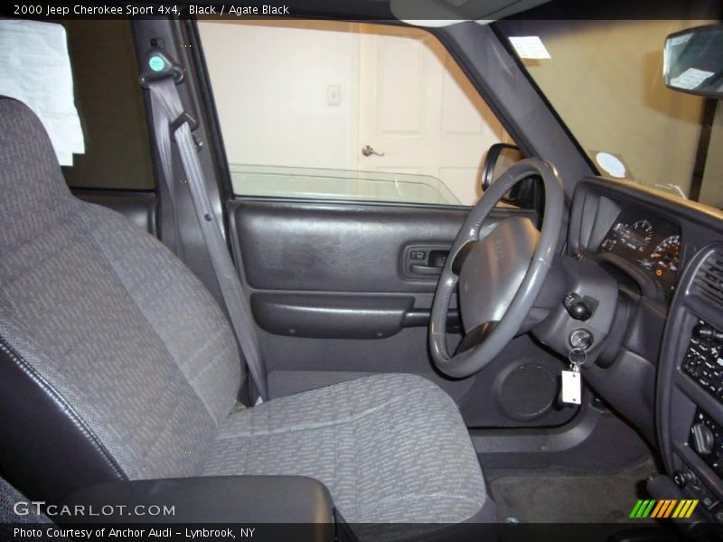 Black / Agate Black 2000 Jeep Cherokee Sport 4x4