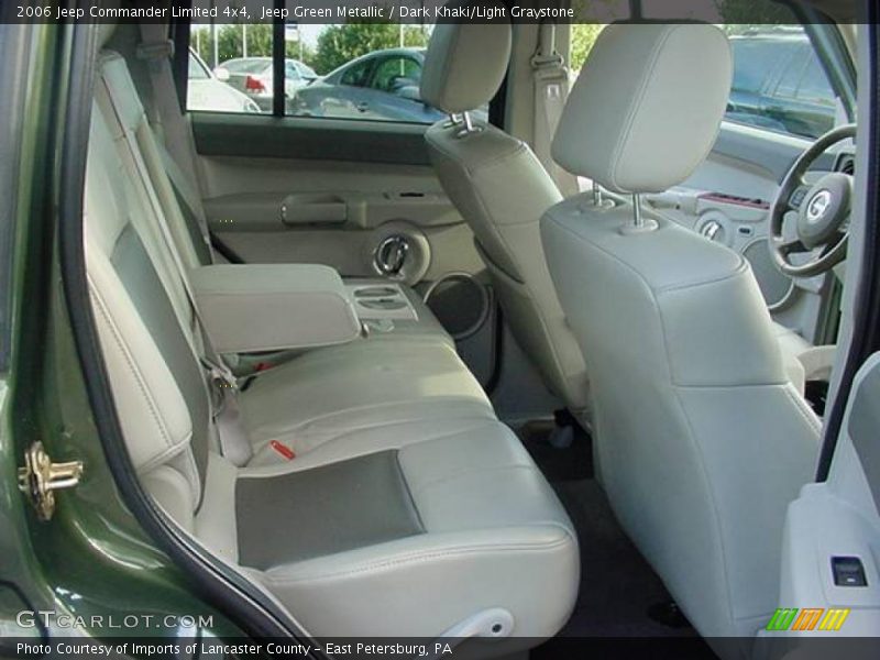 Jeep Green Metallic / Dark Khaki/Light Graystone 2006 Jeep Commander Limited 4x4