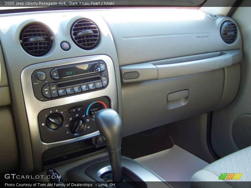 Dark Khaki Pearl / Khaki 2005 Jeep Liberty Renegade 4x4