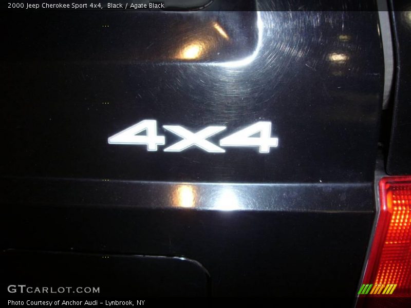 Black / Agate Black 2000 Jeep Cherokee Sport 4x4