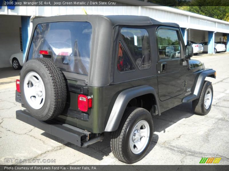 Jeep Green Metallic / Dark Slate Gray 2006 Jeep Wrangler SE 4x4