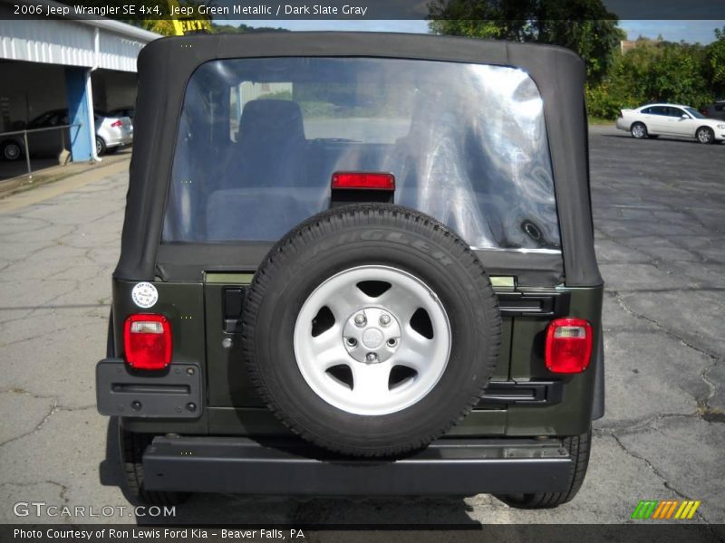 Jeep Green Metallic / Dark Slate Gray 2006 Jeep Wrangler SE 4x4