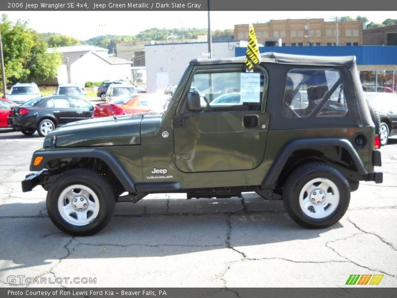 Jeep Green Metallic / Dark Slate Gray 2006 Jeep Wrangler SE 4x4