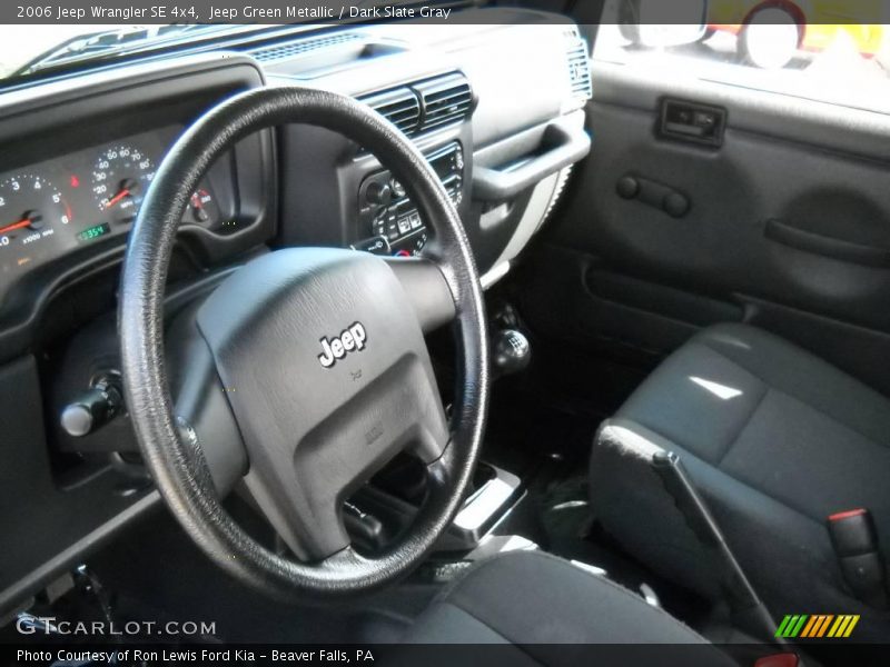 Jeep Green Metallic / Dark Slate Gray 2006 Jeep Wrangler SE 4x4
