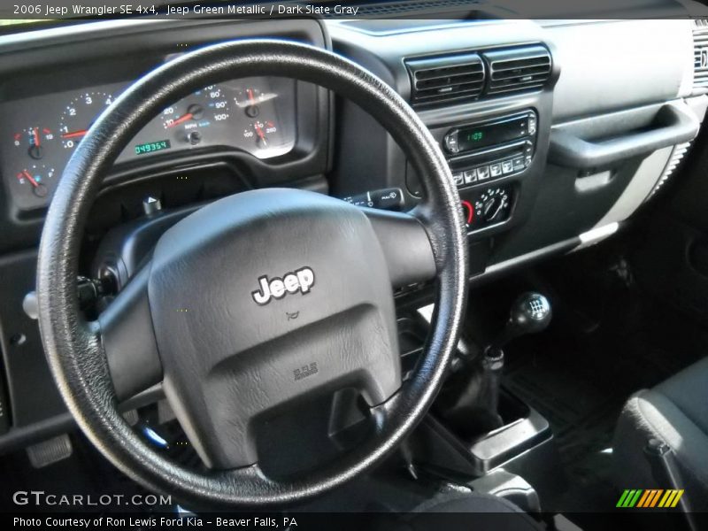 Jeep Green Metallic / Dark Slate Gray 2006 Jeep Wrangler SE 4x4