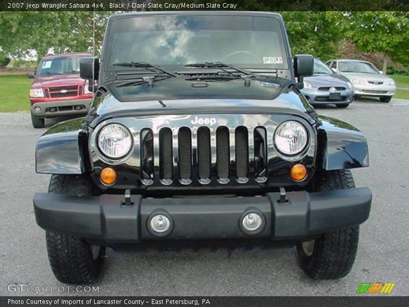 Black / Dark Slate Gray/Medium Slate Gray 2007 Jeep Wrangler Sahara 4x4