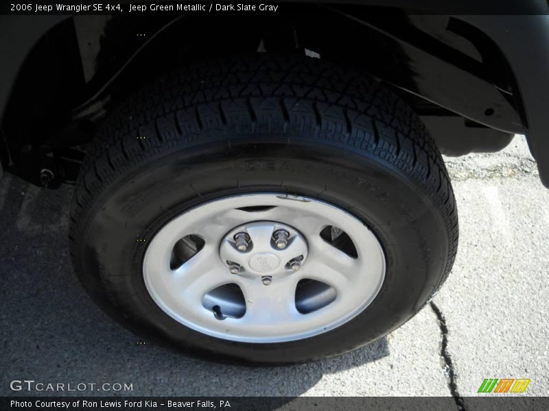 Jeep Green Metallic / Dark Slate Gray 2006 Jeep Wrangler SE 4x4