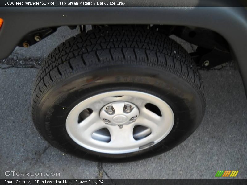 Jeep Green Metallic / Dark Slate Gray 2006 Jeep Wrangler SE 4x4