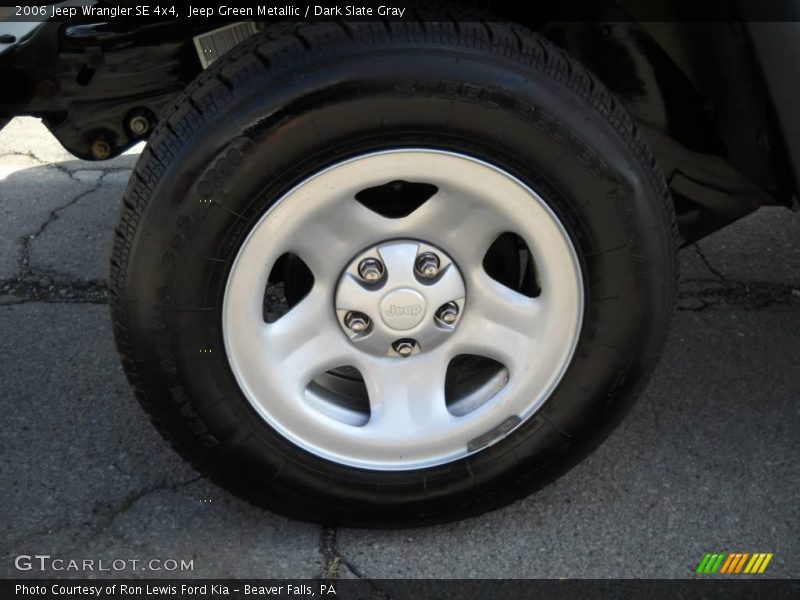 Jeep Green Metallic / Dark Slate Gray 2006 Jeep Wrangler SE 4x4