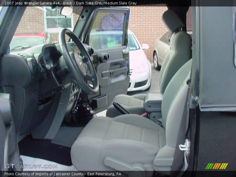 Black / Dark Slate Gray/Medium Slate Gray 2007 Jeep Wrangler Sahara 4x4