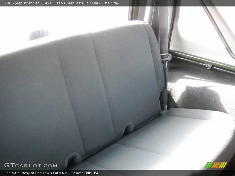 Jeep Green Metallic / Dark Slate Gray 2006 Jeep Wrangler SE 4x4
