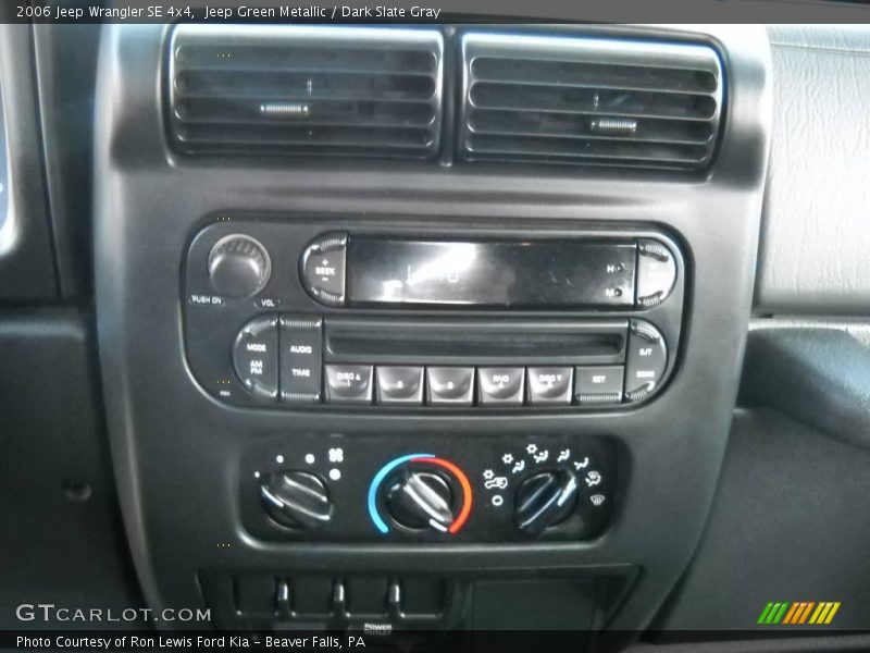 Jeep Green Metallic / Dark Slate Gray 2006 Jeep Wrangler SE 4x4