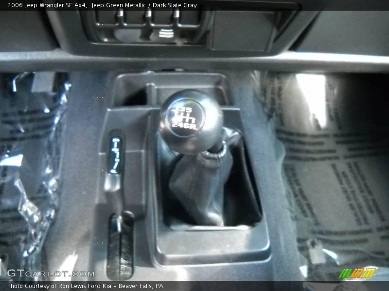Jeep Green Metallic / Dark Slate Gray 2006 Jeep Wrangler SE 4x4