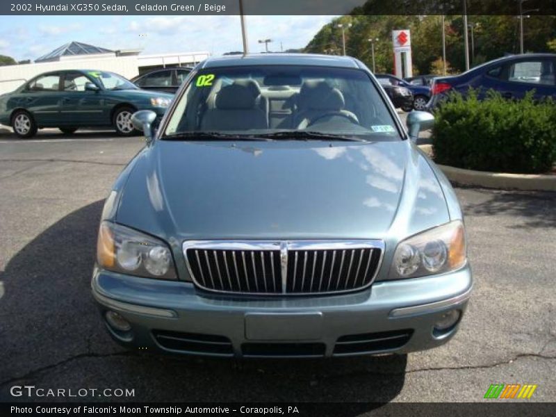 Celadon Green / Beige 2002 Hyundai XG350 Sedan