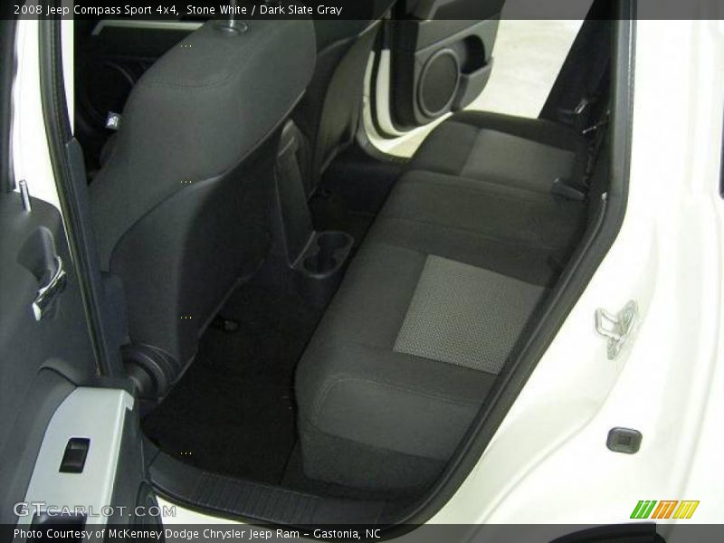 Stone White / Dark Slate Gray 2008 Jeep Compass Sport 4x4