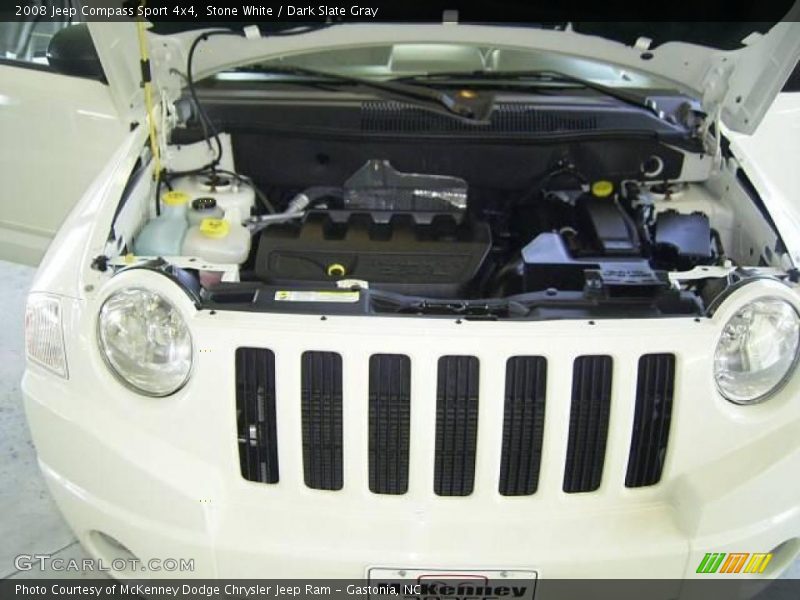 Stone White / Dark Slate Gray 2008 Jeep Compass Sport 4x4