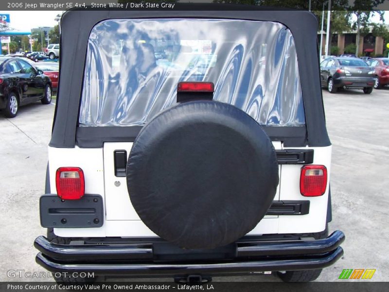 Stone White / Dark Slate Gray 2006 Jeep Wrangler SE 4x4