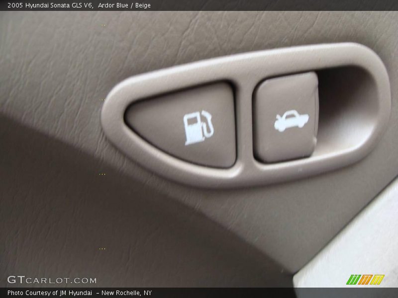 Ardor Blue / Beige 2005 Hyundai Sonata GLS V6