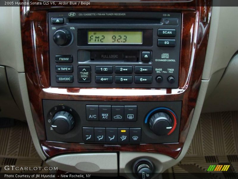 Ardor Blue / Beige 2005 Hyundai Sonata GLS V6