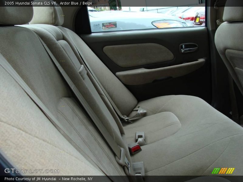 Ardor Blue / Beige 2005 Hyundai Sonata GLS V6