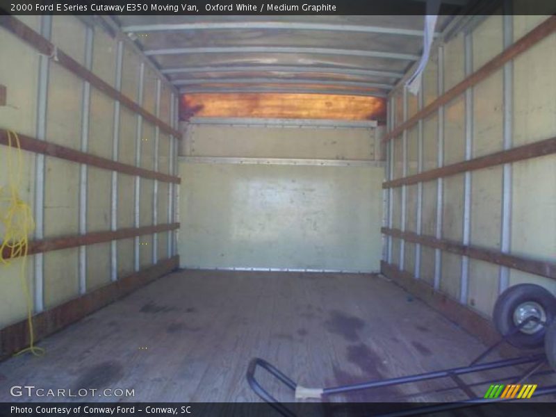 Oxford White / Medium Graphite 2000 Ford E Series Cutaway E350 Moving Van