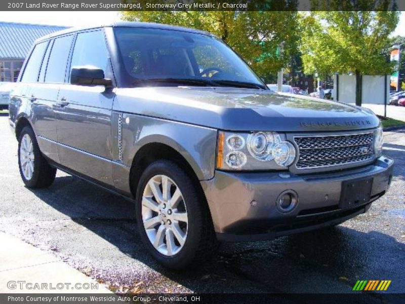 Stornoway Grey Metallic / Charcoal 2007 Land Rover Range Rover Supercharged