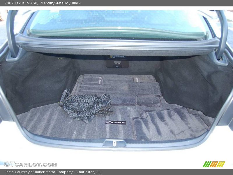 Mercury Metallic / Black 2007 Lexus LS 460