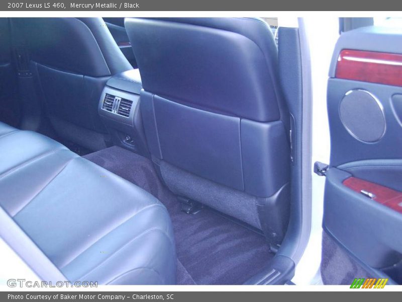 Mercury Metallic / Black 2007 Lexus LS 460