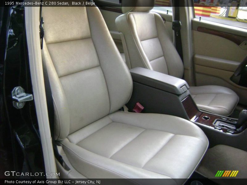 Black / Beige 1995 Mercedes-Benz C 280 Sedan