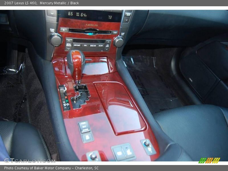 Mercury Metallic / Black 2007 Lexus LS 460