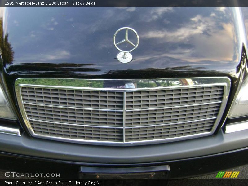 Black / Beige 1995 Mercedes-Benz C 280 Sedan