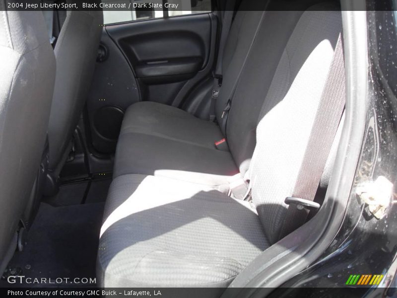 Black Clearcoat / Dark Slate Gray 2004 Jeep Liberty Sport