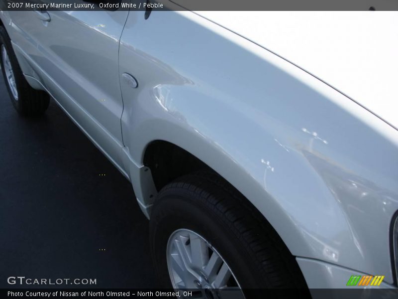 Oxford White / Pebble 2007 Mercury Mariner Luxury